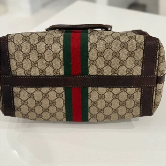Gucci Vintage “Boston Tote”. - Picture 4 of 17